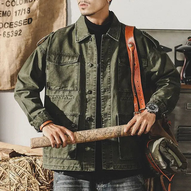 Barclay & Bloom - Men's Jacket with classic button closure