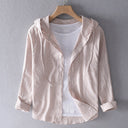 Celeste - Breathable Linen Blouse