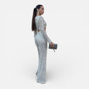 Fiorella | Two-Piece Sequin Top with Tassels