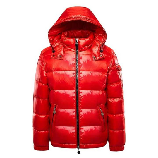 Felix Men’s Puffer Jacket – Quilted Winter Coat with Hood