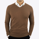Barclay & Bloom - Herren Baumwoll V-Ausschnitt Pullover