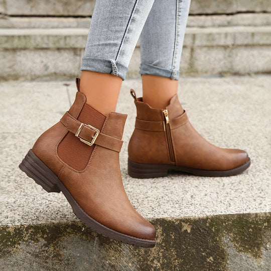 Romy - Women’s Vintage Leather Boots