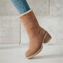 Elodie | Women's Winter Boots with Fold-Over Cuff