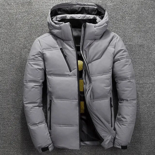 Mason Men’s Puffer Jacket – Hooded Winter Outerwear
