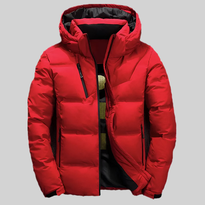 Mason Men’s Puffer Jacket – Hooded Winter Outerwear