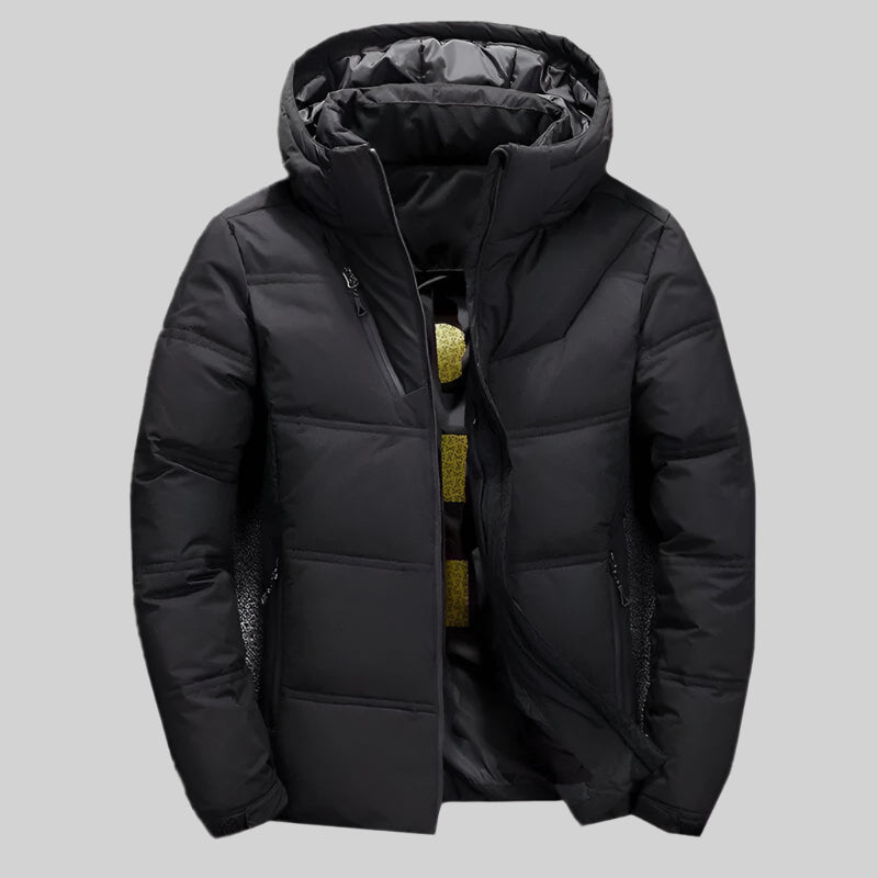 Mason Men’s Puffer Jacket – Hooded Winter Outerwear