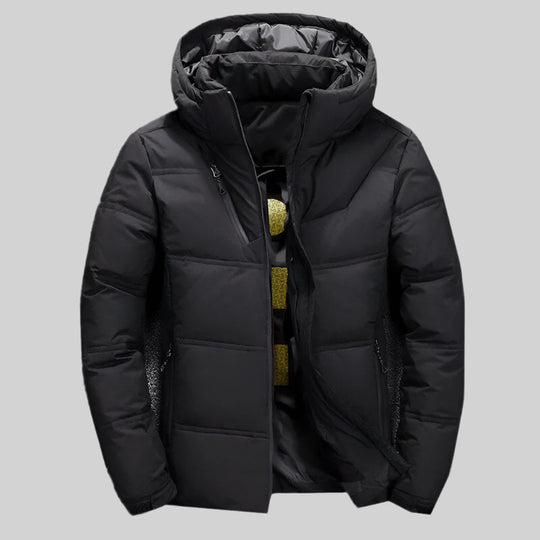 Mason Men’s Puffer Jacket – Hooded Winter Outerwear