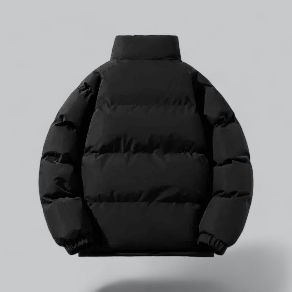 Caleb Men’s Puffer Jacket – Fleece Lined Winter Outerwear