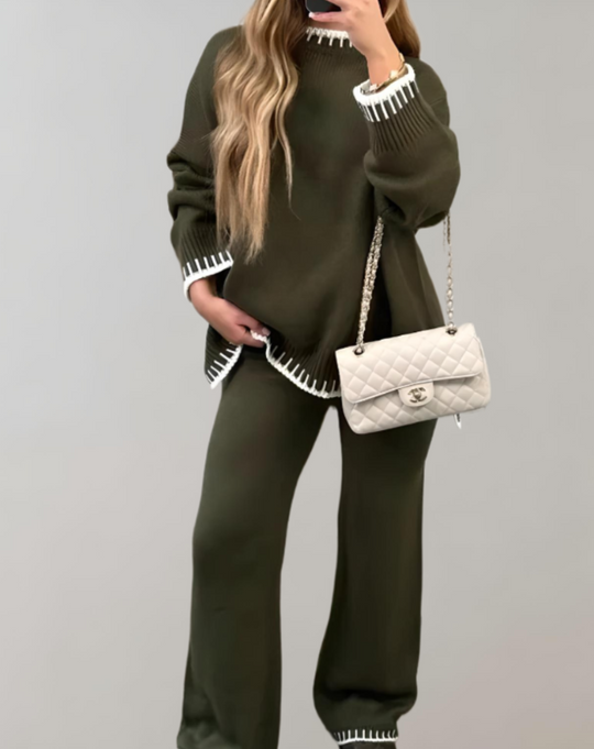 Yana – Women’s two-piece knit lounge set