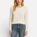Céline – Women’s Wool Cardigan with Long Sleeves