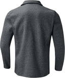 Davies Heren Wolmix Jas – Casual Licht Knopen Voorzijde