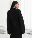 Inez | Women's Buttoned Cardigan with Round Neck