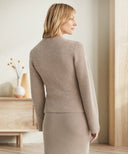 Inez | Women's Buttoned Cardigan with Round Neck