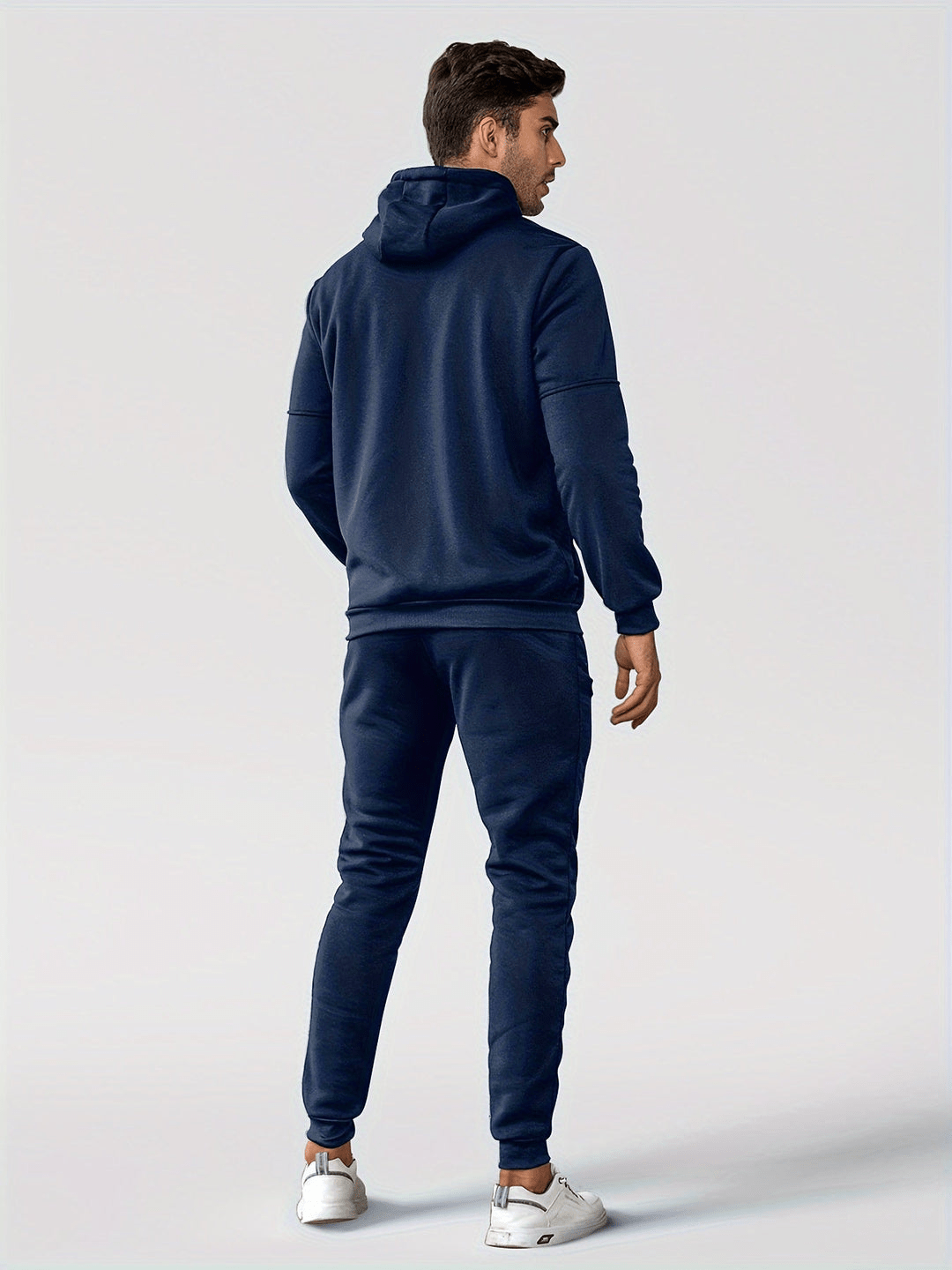 Men’s Tracksuit – Hooded Zip Jacket and Jogger Pants Set