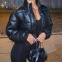 Aria Damen Steppjacke – Kurzer Wintermantel