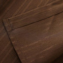 Men’s Summer Outfit Short Sleeve Shirt and Pants Set Lightweight