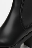 Barclay & Bloom | Women’s Chunky Heel Ankle Boots with Zipper