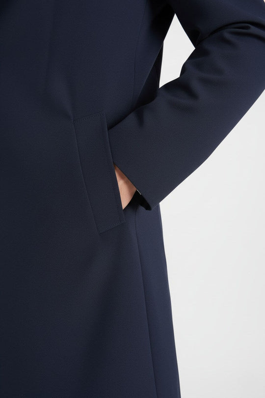 Barclay & Bloom | Herren Wollmantel – Klassischer langer Wintermantel