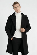 Barclay & Bloom | Men’s Wool Overcoat – Classic Long Winter Coat