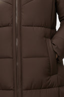 Barclay & Bloom | Women’s Long Hooded Puffer Coat
