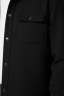 Barclay & Bloom | Men’s Woven Overshirt Jacket with Lapel Collar