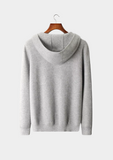 Extra-Fine Merino Wool Full Zip Hoodie