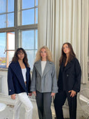 Camille – Damen Doppelreihiger Wollmischmantel