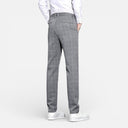 Mason | Slim Fit Checked Trousers