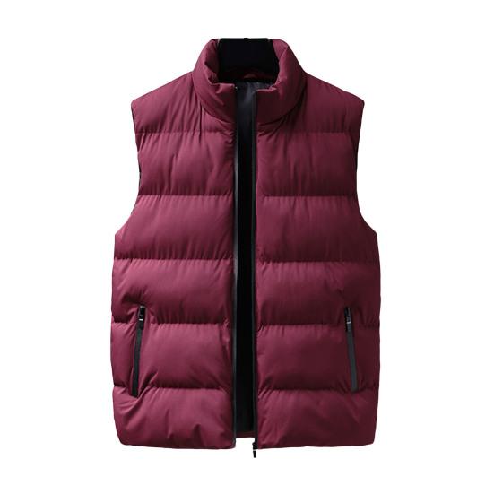 Barclay & Bloom | Men’s Puffer Vest – Lightweight Sleeveless Jacket with Zip Pockets and Stand Collar