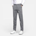 Mason | Slim Fit Checked Trousers
