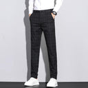 Mason | Slim Fit Checked Trousers