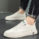 Men’s Casual Sneakers – Low Top White Trainers
