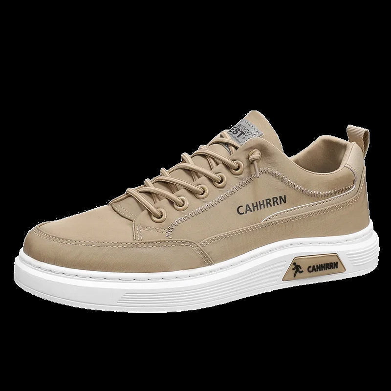 Elliot Men’s Casual Sneakers – Low Top Green Trainers