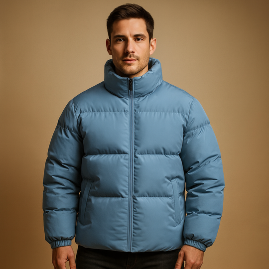 Barclay & Bloom | Herren Steppjacke – Warmer gesteppter Wintermantel