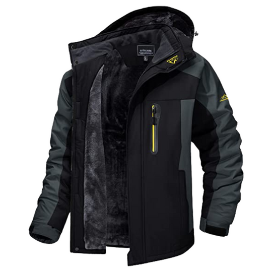 Garcia Men’s Jacket – Outdoor Winter Coat with Fleece Lining
