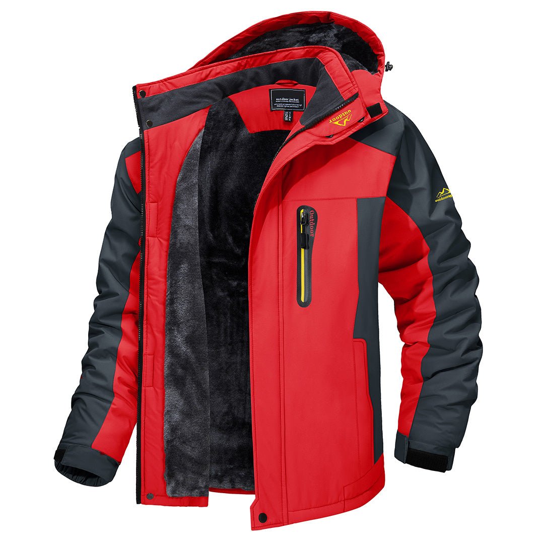 Garcia Men’s Jacket – Outdoor Winter Coat with Fleece Lining