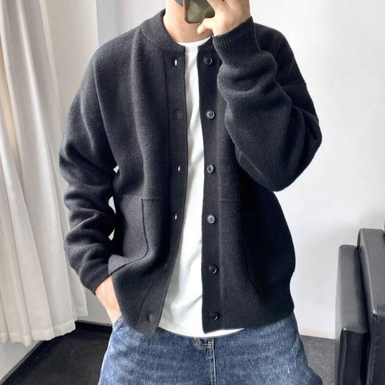 Taylor Men’s Cardigan – Button-Up Knit Sweater