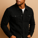 Felix – Men’s Slim Fit Cotton Shirt Black