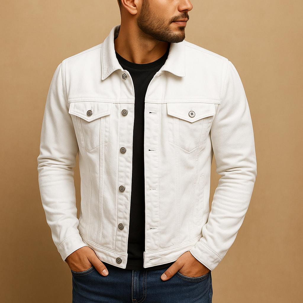 Felix – Men’s Slim Fit Cotton Shirt Black
