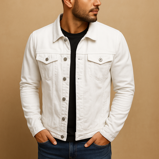 Felix – Men’s Slim Fit Cotton Shirt Black
