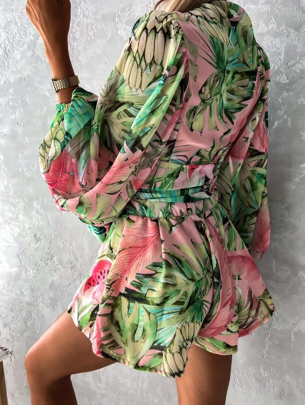 Inaya – Boho Summer Set with V Neck and Relaxed Fit
