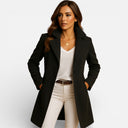 Barclay & Bloom | Women’s Wool Blend Coat – Long Double Breasted Winter Jacket