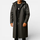 Barclay & Bloom | Men’s Raincoat – Long Waterproof Hooded Coat