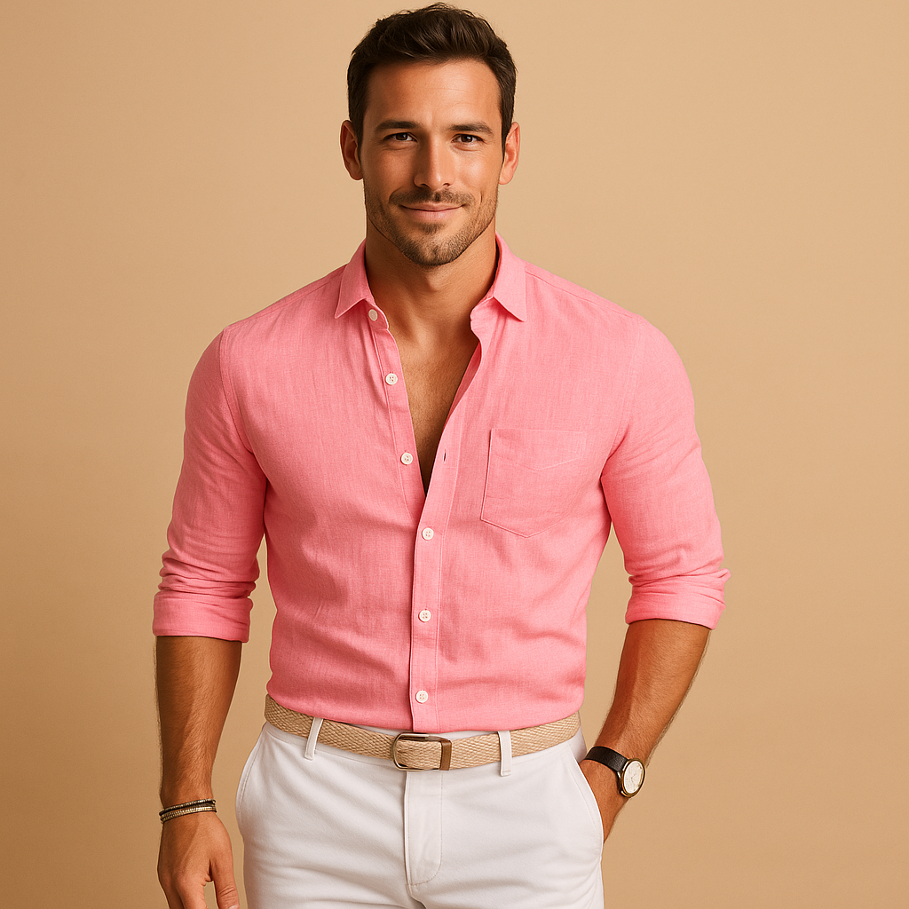 Sven – Men's Airy Button Shirt