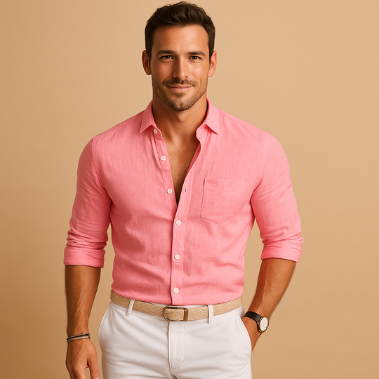 Sven – Men's Airy Button Shirt