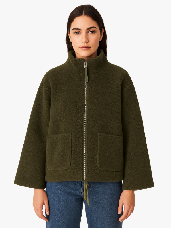 Tessa | Dames Fleece Jas met Rits