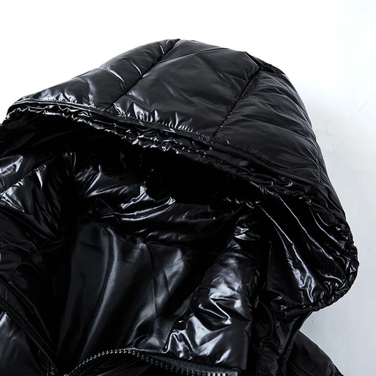 Felix Men’s Puffer Jacket – Quilted Winter Coat with Hood