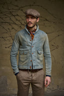 Hugo Heren Vintage Jas – Knopen Casual Katoenen Jas