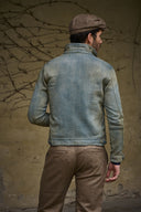 Hugo Heren Vintage Jas – Knopen Casual Katoenen Jas