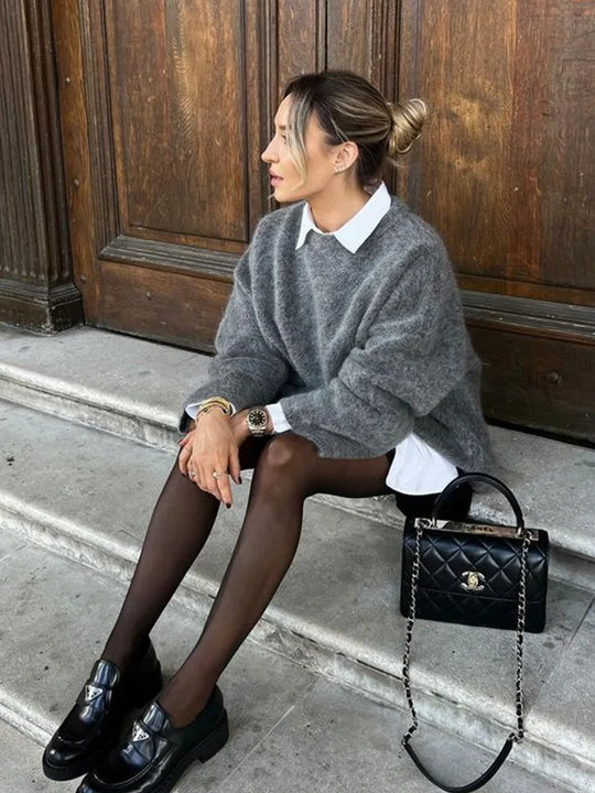 Jennah | Women's Oversized Knit Sweater